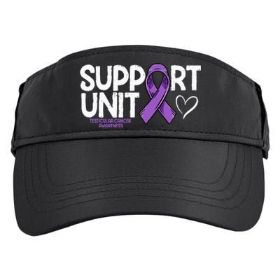 Testicular Cancer Support Unit Testicular Cancer Awareness Adult Drive Performance Visor