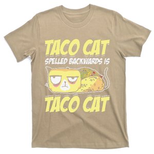 Taco Cat Spelled Backwards Is Taco Cat Cinco De Mayo T-Shirt