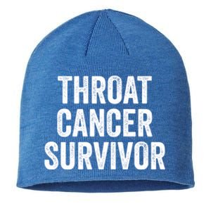 Throat Cancer Survivor Gift Sustainable Beanie