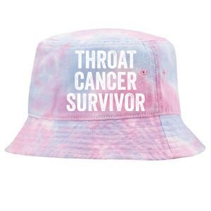 Throat Cancer Survivor Gift Tie-Dyed Bucket Hat