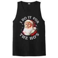 Trump Christmas Santa Claus I Do It For The Hos Cute Xmas PosiCharge Competitor Tank