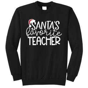 Teacher Christmas Santas Favorite Teacher Sweatshirt