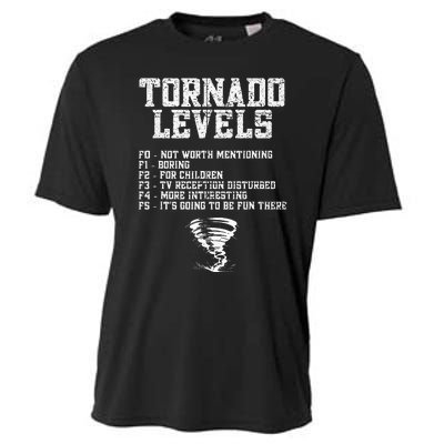 Tornado Chaser Storm Chaser Cooling Performance Crew T-Shirt