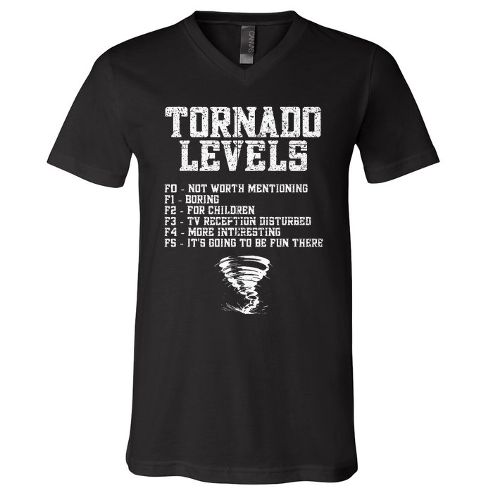 Tornado Chaser Storm Chaser V-Neck T-Shirt