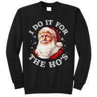 Trump Christmas Santa Claus I Do It For The Hos Cute Xmas Sweatshirt