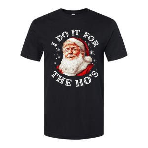 Trump Christmas Santa Claus I Do It For The Hos Cute Xmas Softstyle CVC T-Shirt