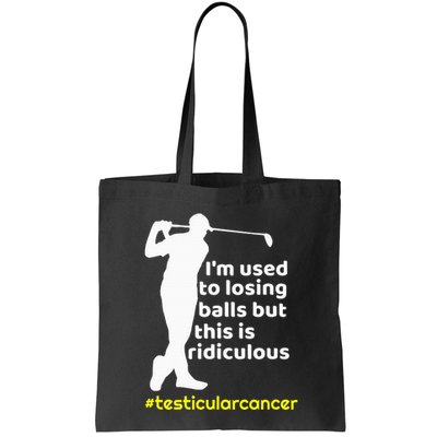 Testicular Cancer Survivor Golf Player Orchidectomy Bag