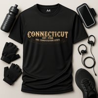 The Constitution State Connecticut Cooling Performance Crew T-Shirt
