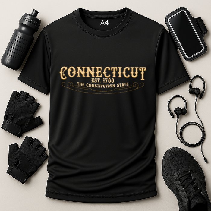 The Constitution State Connecticut Cooling Performance Crew T-Shirt