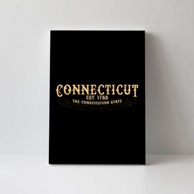 The Constitution State Connecticut Canvas