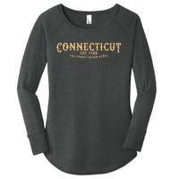 The Constitution State Connecticut Women's Perfect Tri Tunic Long Sleeve Shirt