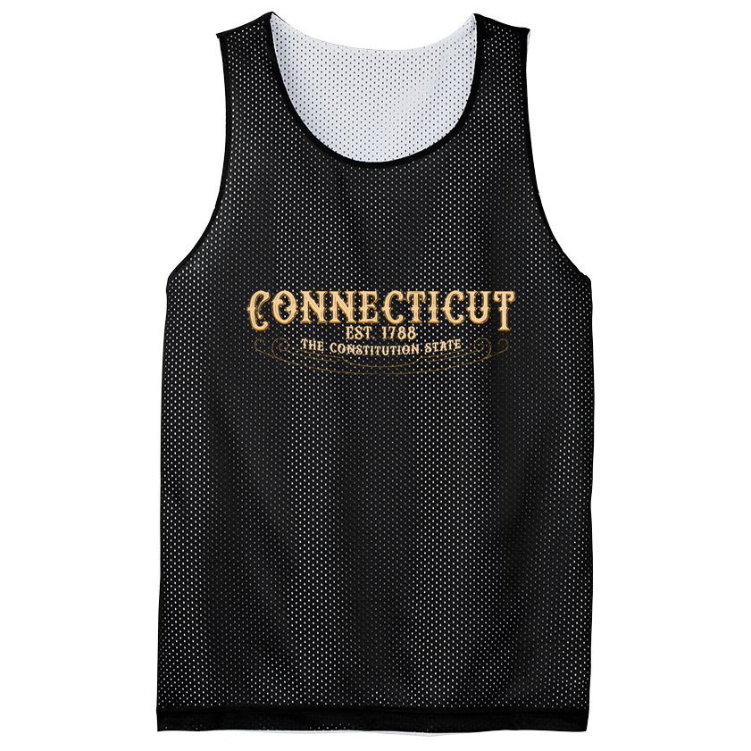 The Constitution State Connecticut Mesh Reversible Basketball Jersey Tank