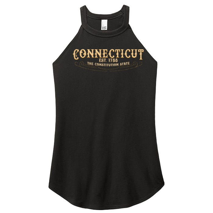 The Constitution State Connecticut Women's Perfect Tri Rocker Tank