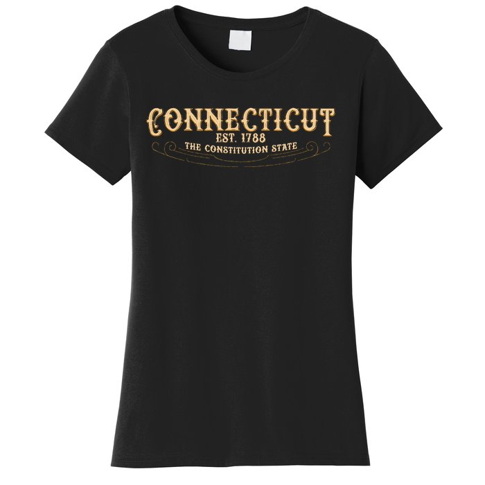 The Constitution State Connecticut Women's T-Shirt