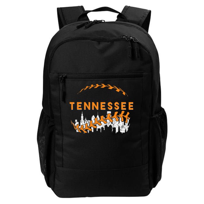 Tennessies Cities Skyline Vintage ItS Tennessian Pride Daily Commute Backpack