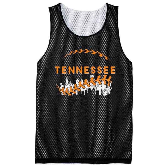 Tennessies Cities Skyline Vintage ItS Tennessian Pride Mesh Reversible Basketball Jersey Tank