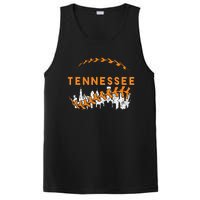 Tennessies Cities Skyline Vintage ItS Tennessian Pride PosiCharge Competitor Tank