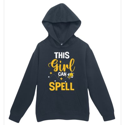 This Can Spell Funny Spelling Bee Speller Champion Urban Pullover Hoodie