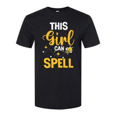 This Can Spell Funny Spelling Bee Speller Champion Softstyle CVC T-Shirt