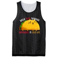 Taco Cat Spelled Backwards Is Taco Cat Funny Mexican Tacos Mesh Reversible Basketball Jersey Tank