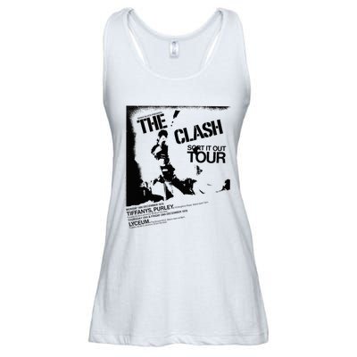 T.H.E. .C.L.A.S.H Sort It Out T.O.U.R Ladies Essential Flowy Tank