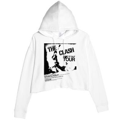 T.H.E. .C.L.A.S.H Sort It Out T.O.U.R Crop Fleece Hoodie