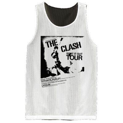 T.H.E. .C.L.A.S.H Sort It Out T.O.U.R Mesh Reversible Basketball Jersey Tank