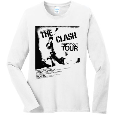 T.H.E. .C.L.A.S.H Sort It Out T.O.U.R Ladies Long Sleeve Shirt