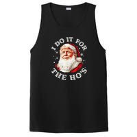 Trump Christmas Santa Claus I Do It For The Hos Cute Xmas PosiCharge Competitor Tank