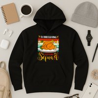 Thanksgiving Cooking Squad Fun Turkey Dinner Cooking Team Hoodie
