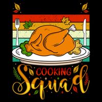 Thanksgiving Cooking Squad Fun Turkey Dinner Cooking Team Mug