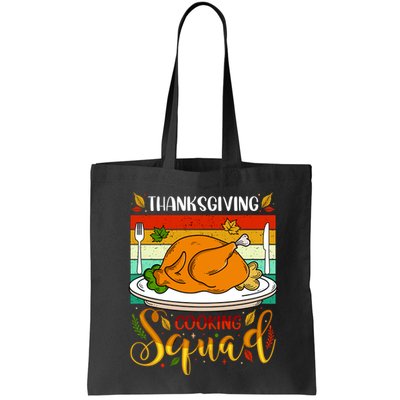 Thanksgiving Cooking Squad Fun Turkey Dinner Cooking Team Bag