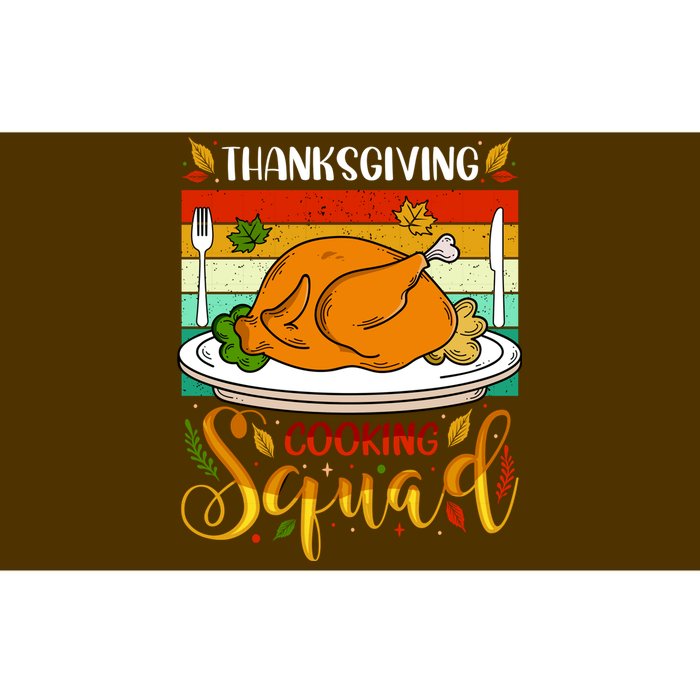 Thanksgiving Cooking Squad Fun Turkey Dinner Cooking Team Bumper Sticker