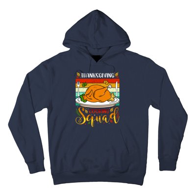 Thanksgiving Cooking Squad Fun Turkey Dinner Cooking Team Hoodie