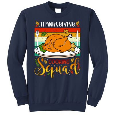 Thanksgiving Cooking Squad Fun Turkey Dinner Cooking Team Sweatshirt