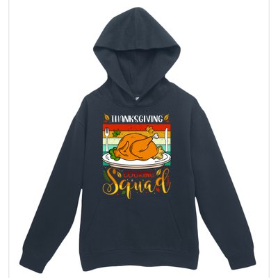 Thanksgiving Cooking Squad Fun Turkey Dinner Cooking Team Urban Pullover Hoodie