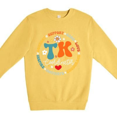 Tk Coordinator Squad Transitionalkindergarten School Gift Premium Crewneck Sweatshirt