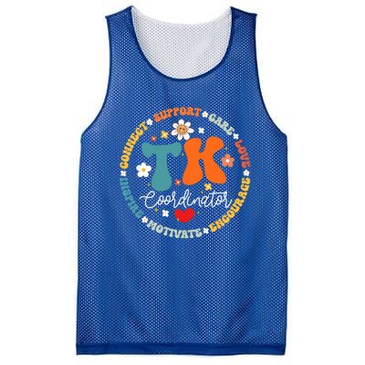 Tk Coordinator Squad Transitionalkindergarten School Gift Mesh Reversible Basketball Jersey Tank