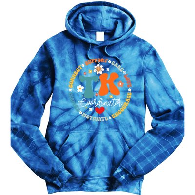 Tk Coordinator Squad Transitionalkindergarten School Gift Tie Dye Hoodie