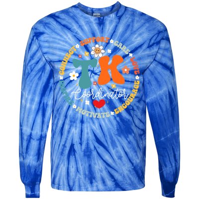 Tk Coordinator Squad Transitionalkindergarten School Gift Tie-Dye Long Sleeve Shirt