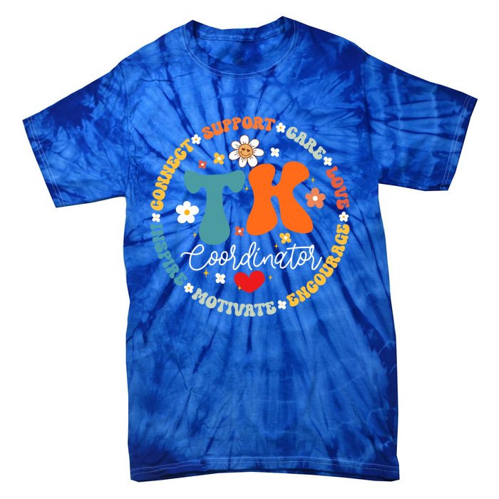 Tk Coordinator Squad Transitionalkindergarten School Gift Tie-Dye T-Shirt