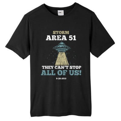 They Cant Stop All Of Us Storm Area 51 Gift Tall Fusion ChromaSoft Performance T-Shirt