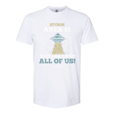 They Cant Stop All Of Us Storm Area 51 Gift Softstyle® CVC T-Shirt