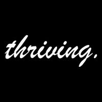 Thriving Cursive Script Dark Button