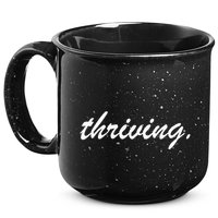Thriving Cursive Script Dark 15oz Campfire Ceramic Mug