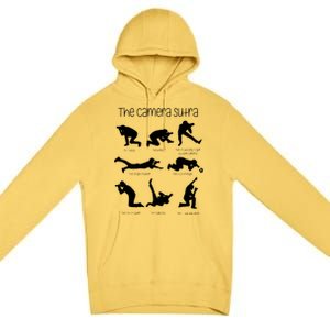 The Camera Sutra Funny Photography Poses Premium Pullover Hoodie