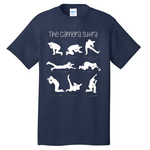 The Camera Sutra Funny Photography Poses Tall T-Shirt