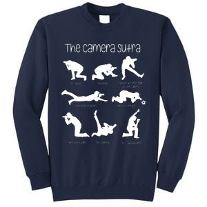 The Camera Sutra Funny Photography Poses Tall Sweatshirt