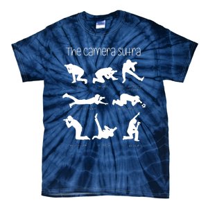 The Camera Sutra Funny Photography Poses Tie-Dye T-Shirt