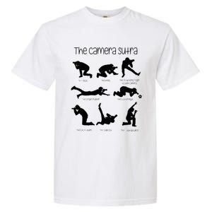 The Camera Sutra Funny Photography Poses Garment-Dyed Heavyweight T-Shirt